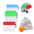 Vegetable Shopping Storage Reusable Produce Bags Organic Cotton